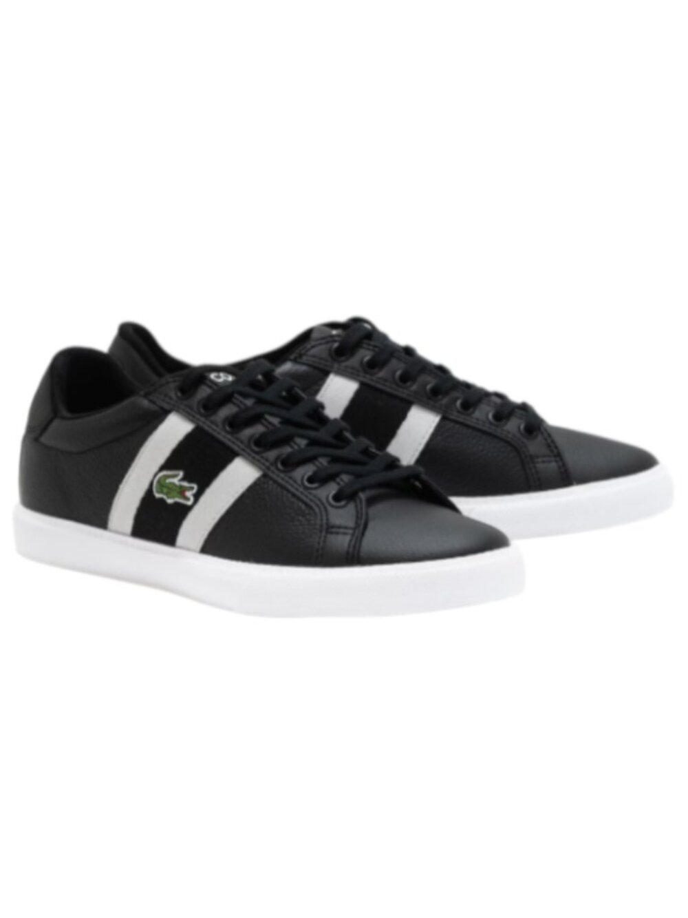 NEW LACOSTE Womens Grad Vulc 120 Sneakers Casual Flat Round Toe Low-Rise Size 6